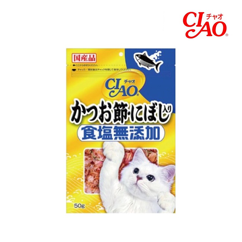 日本 CIAO 食鹽無添加柴魚片 熟齡貓 全齡貓 零食 貓零食 柴魚片 魚片 健康 無鹽 挑嘴貓愛吃