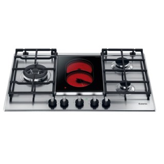 愛琴海廚房 義大利阿裡斯頓ARISTON PK741歐化三口瓦斯爐+電陶爐 220V 原廠保固