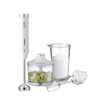 Cuisinart 美膳雅 極輕量變速攪拌棒HB-500WTW附雙桿打蛋器、切碎盆、攪拌杯