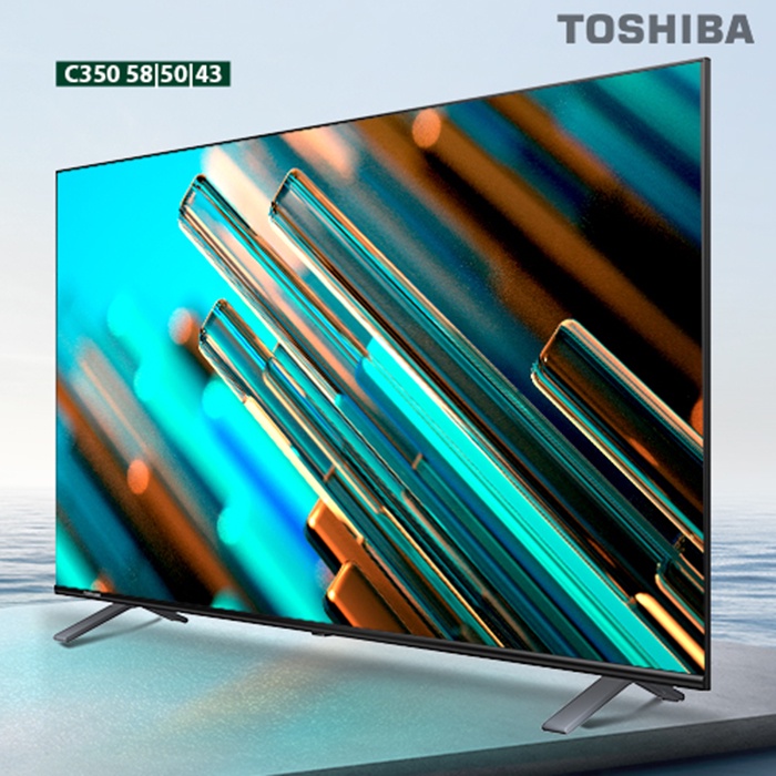 ((豆芽麵家電))(歡迎分期)TOSHIBA東芝58型六真色PRO杜比視界全景聲4K安卓液晶電視機58C350KT