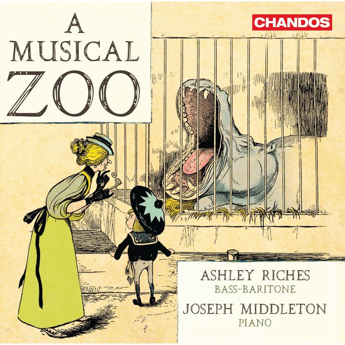 音樂動物園 舒伯特 蕭士塔高維契 里奇斯 Ashley Riches A Musical Zoo CHAN20184