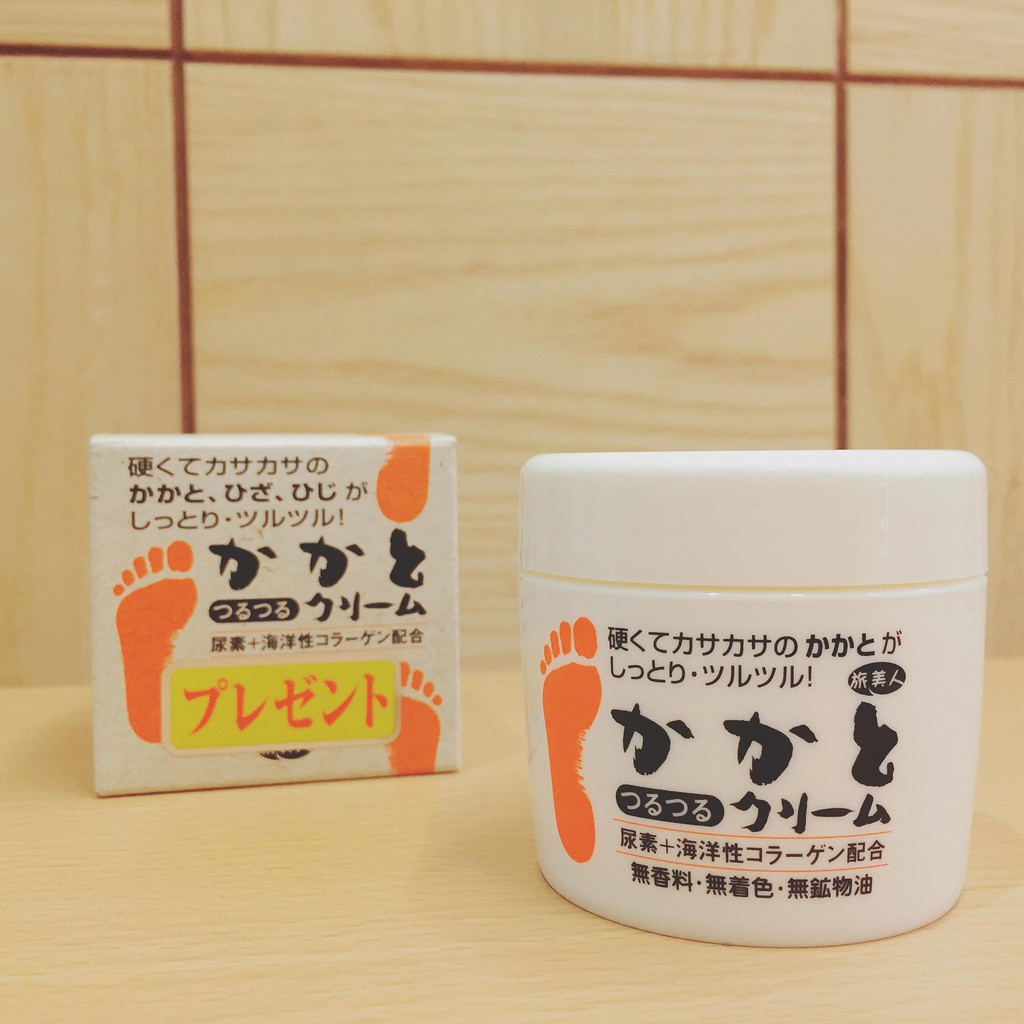 日本代購 全新現貨 日本 旅美人 足部去角質軟化嫩膚霜100g