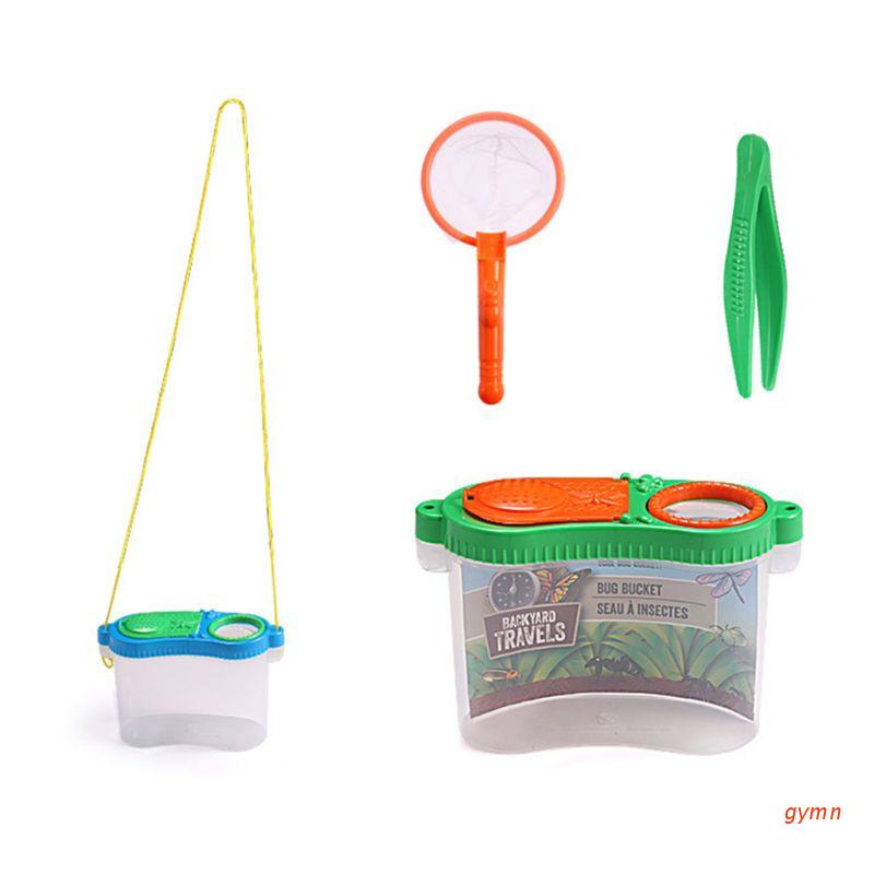 gymn 便攜式昆蟲觀察儀兒童放大鏡玩具觀察箱兒童戶外實驗探究器材用品