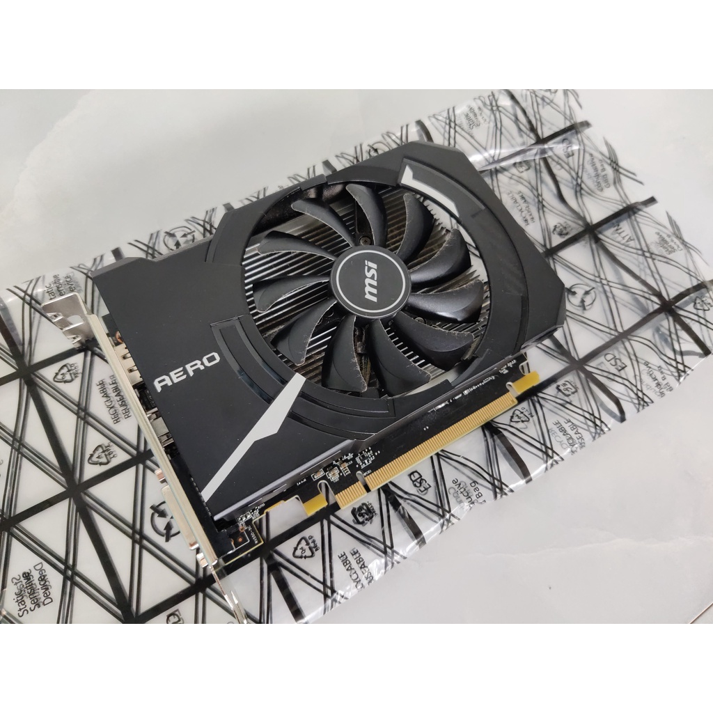 Vga 顯卡 MSI AERO Atx RADEON RX 550 2GB 黑色顯卡(如新)