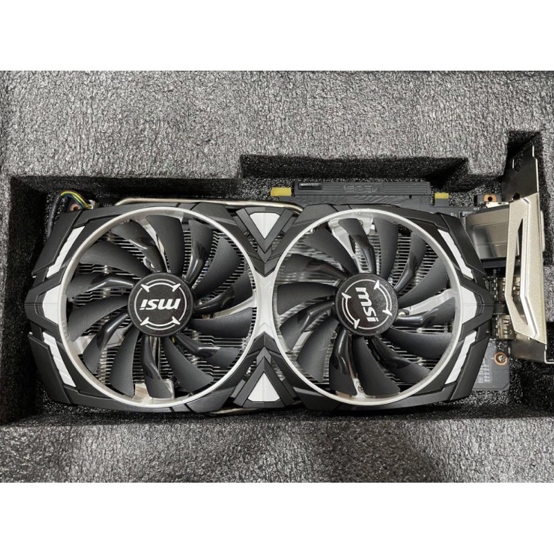 msi armor gtx1060 6g 二手良品 無故障 無維修紀錄