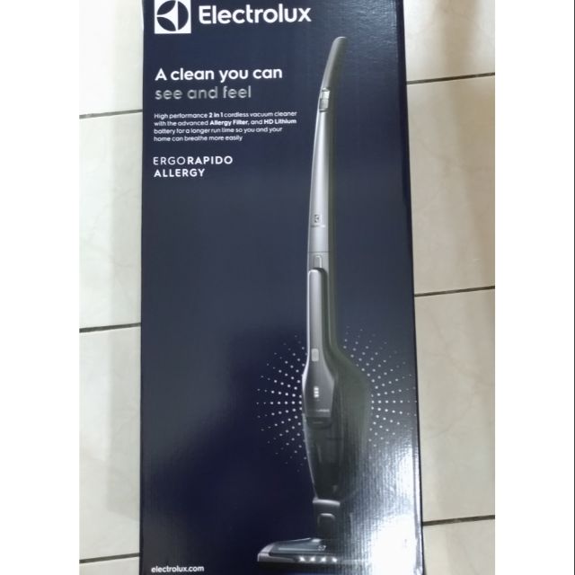 [新竹/全新] 含運 伊萊克斯 Electrolux 完美管家HEPA進化版 ZB3301 無線手持吸塵器 鋼鐵灰