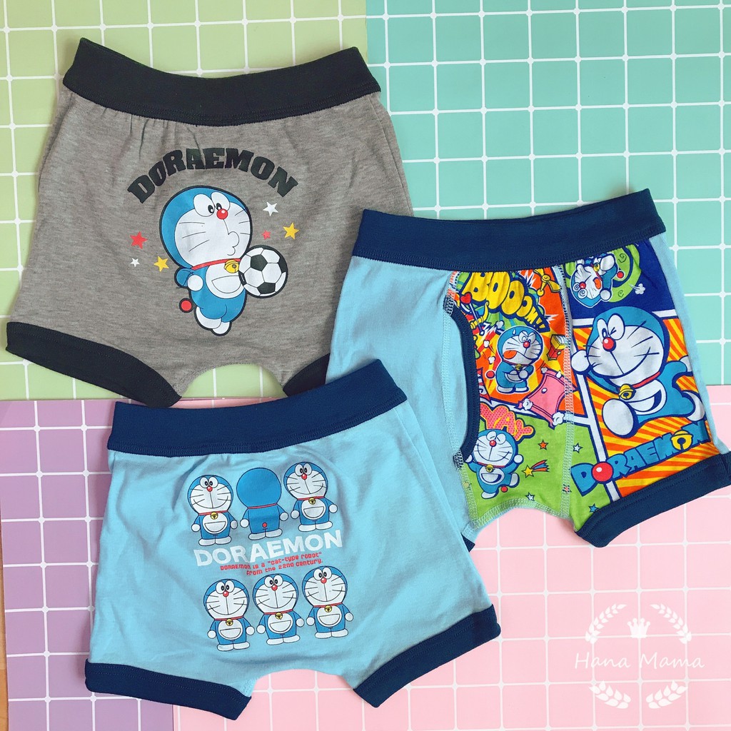 ⛱現貨特價(90-130cm)⛱男童 多拉A夢 Doraemon 小叮噹 三角褲 四角褲 內褲