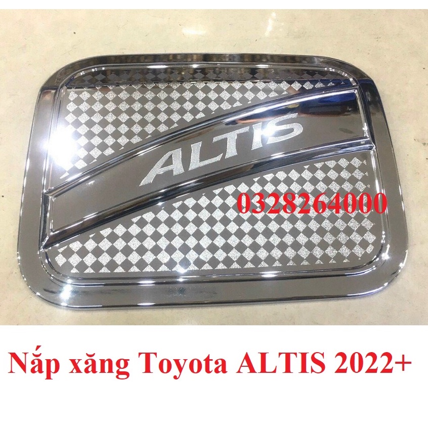 豐田 Altis 2022、2023 高檔鍍鉻 ABS 塑料油箱蓋