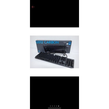 二手極新 Logitech G512 青軸電競鍵盤