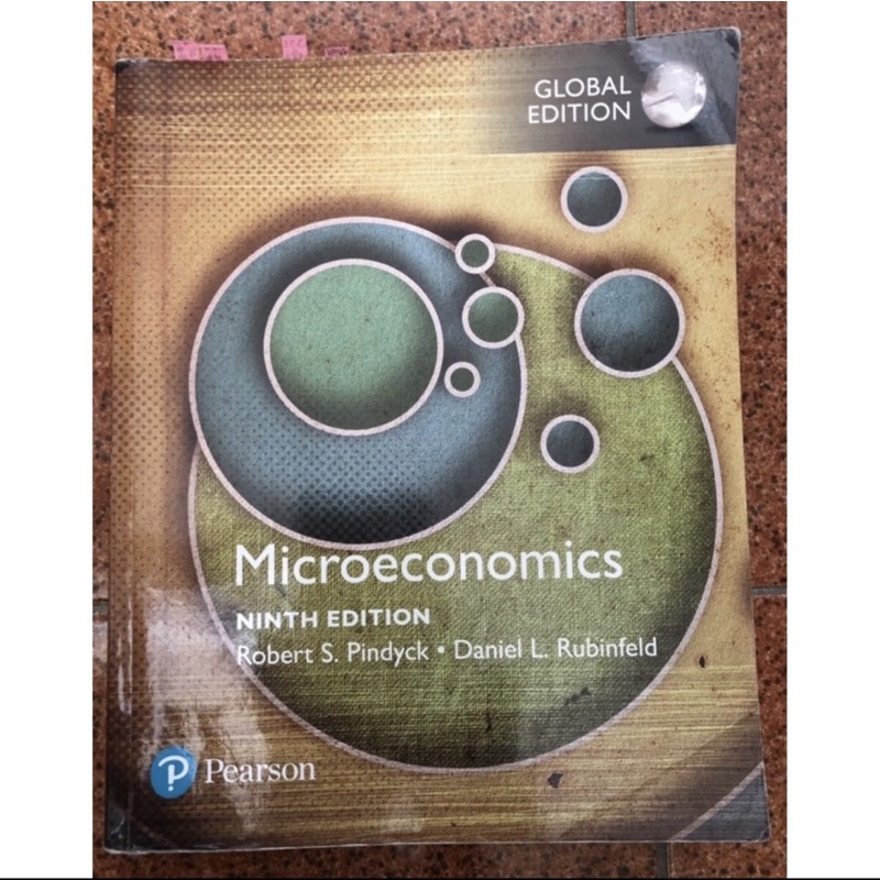 Microeconomics/Robert S.pindyck·Daniel L.Rubinfeld 9版