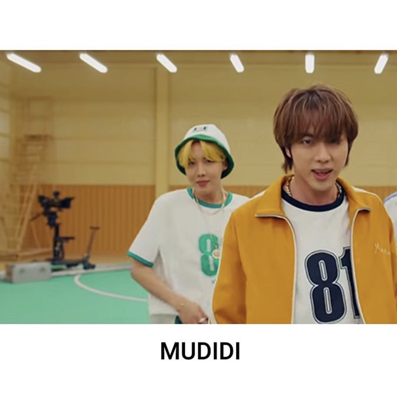 韓國代購 BTS 同款 MUDIDI 81數字 短袖T恤