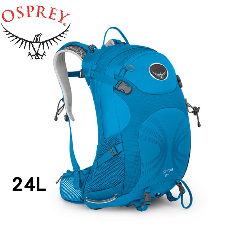 OSPREY 美國 Sirrus 24L  女款 藍S/M 登山背包/Stratos 24/登山/健行/自助旅/悠遊山水