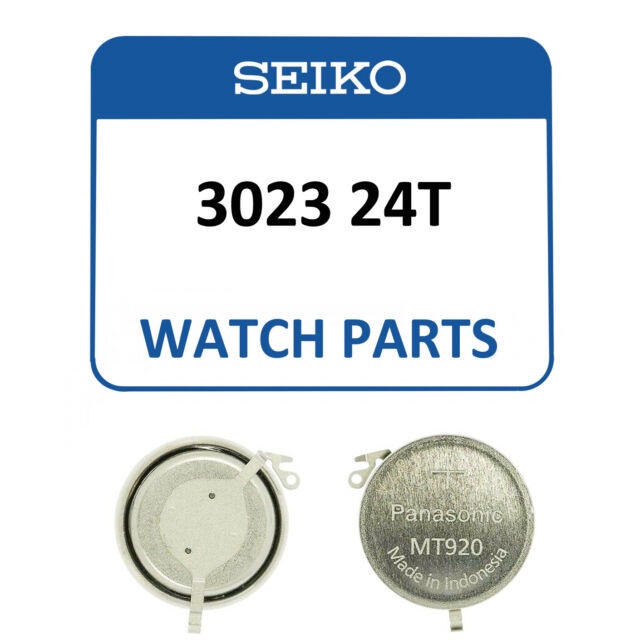 精工-3023.24T, MT920適用於SEIKO太陽能手錶/光動能SOLAR充電式電容 現貨