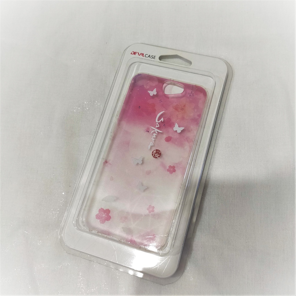 DEVILCASE HTC A9 粉櫻戀人 手機殼 /二手