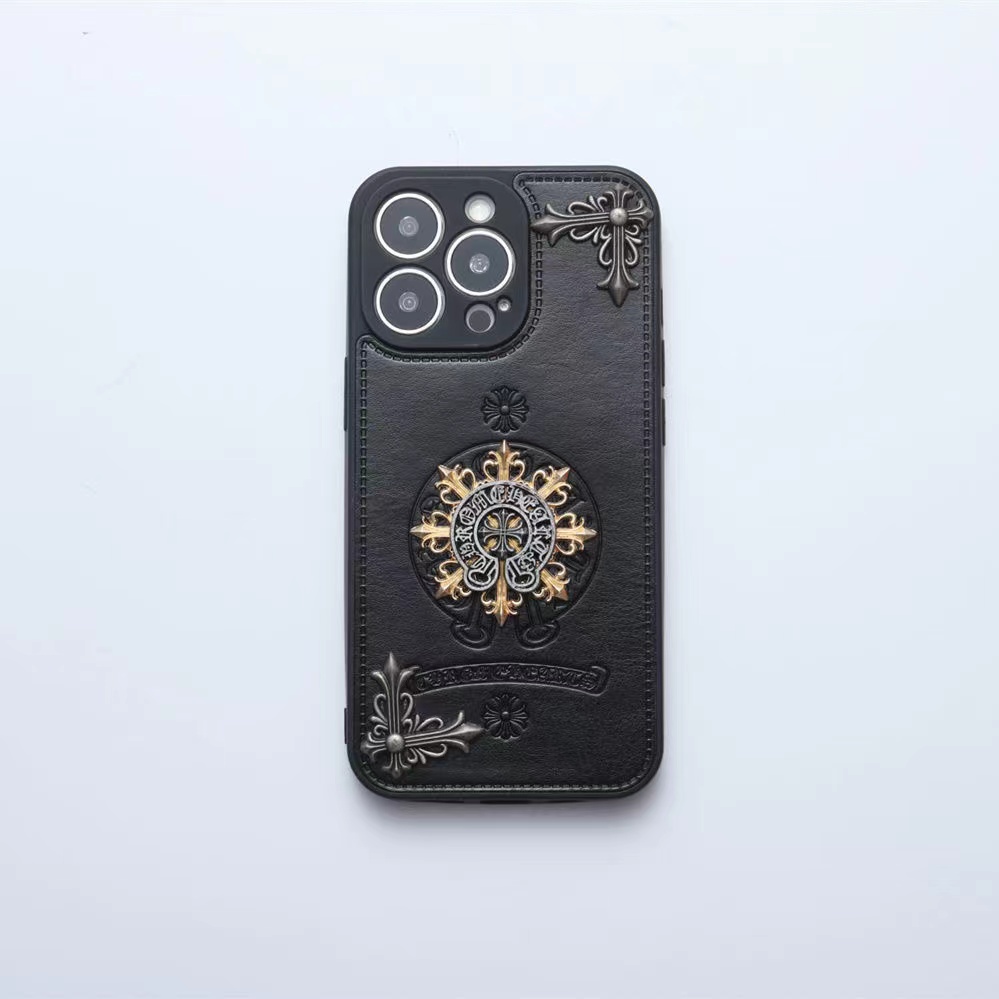 Chrome Hearts 高品質軍花手機殼 iphone 13 pro Max 新款 12 pro Max 11 X