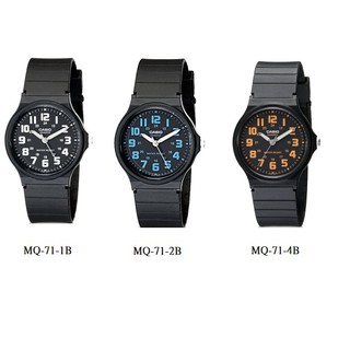 手錶 CASIO卡西歐生活防水超平價復古指針錶MQ-71 台灣卡西歐保固一年