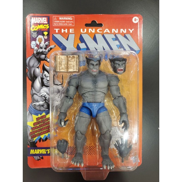 [全蝦皮最便宜] Marvel legends ML 野獸 X戰警 X-MEN 吊卡 孩之寶 代理版 二手 盒損