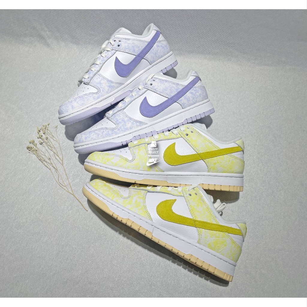 【逢甲 FUZZY】W Nike Dunk Low Yellow Purple 紮染 黃 紫DM9467-500 700