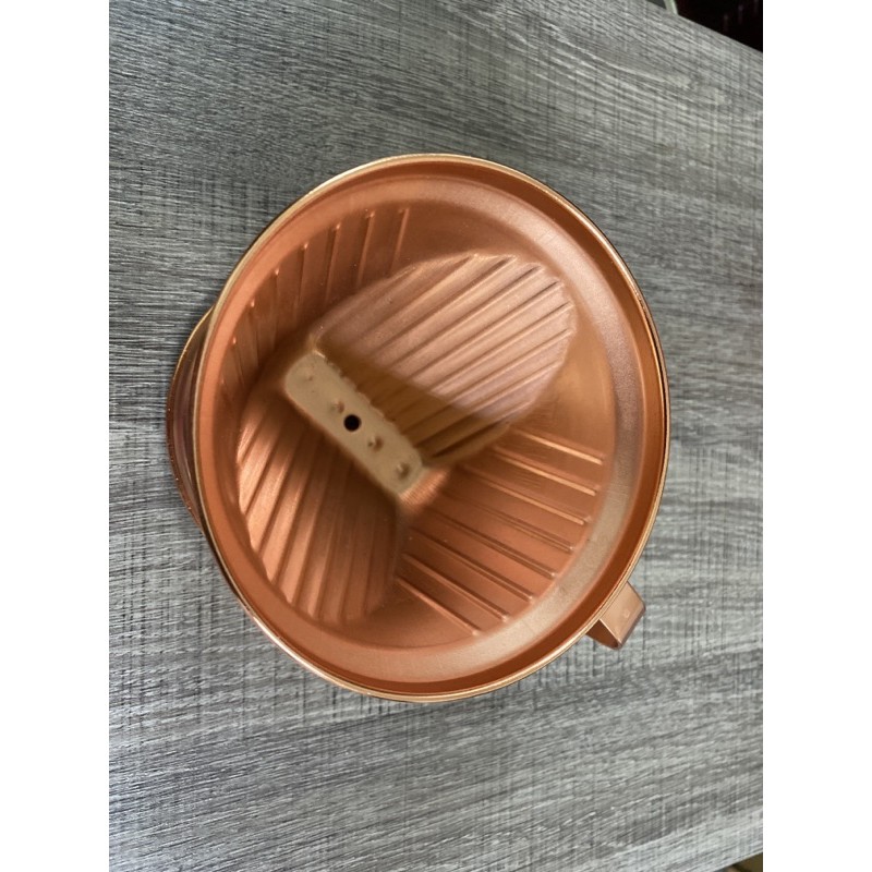 佳鴻咖啡「‼️現貨.現貨‼️」日本青芳製作所 18-8ステンレス(銅メッキ單孔濾杯）2-4人份