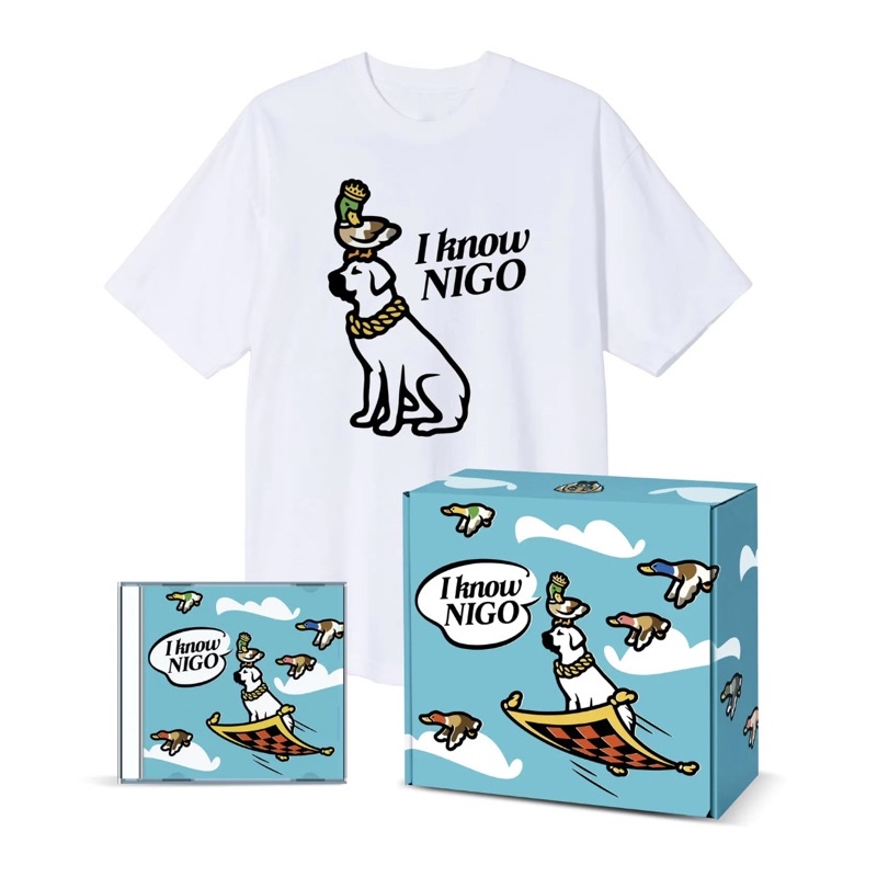 〖LIT-select〗 I Know NIGO 短T+CD 組合包 短袖