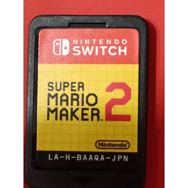 switch 超級瑪利歐創作家2 中文版 外盒遺失