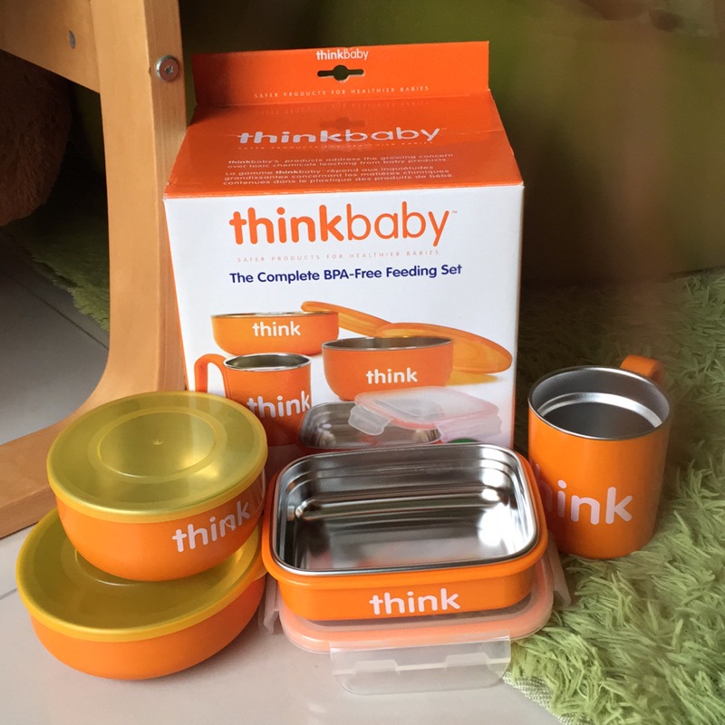 韓國 thinkbaby 不鏽鋼餐具