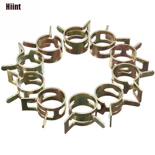 [dhiinto] 10 件/套彈簧帶燃油軟管夾矽膠管夾 6mm 7mm 8mm 9mm 10mm