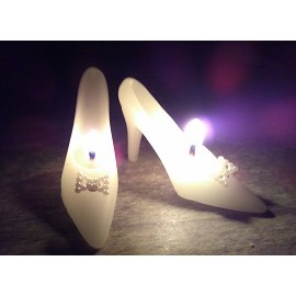 ★★★ Lucky Day ★★-- 高跟鞋香蠟燭 燭光 高跟鞋 造型 蠟燭 贈品 獎品 氣氛 裝飾 擺飾 童話 高跟鞋