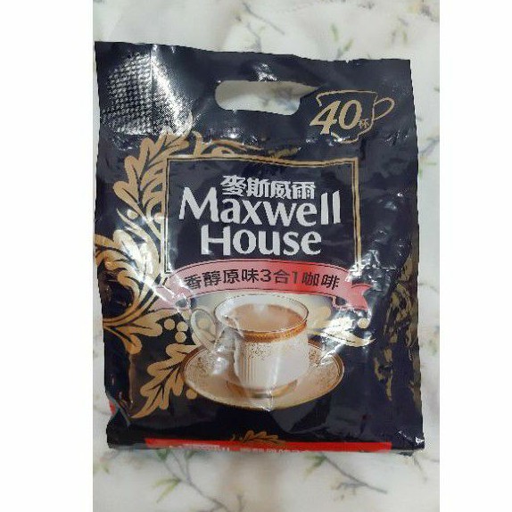 麥斯威爾 香醇原味3合1咖啡 40杯