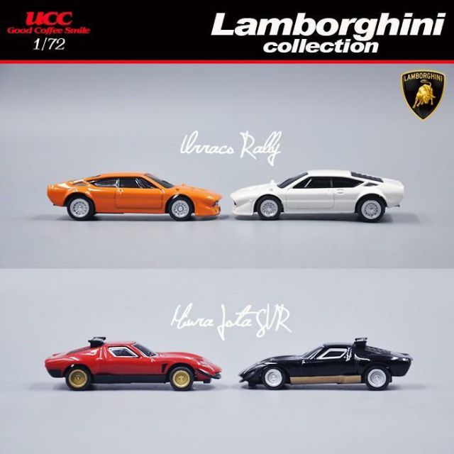 日本正版ucc限定1 72 Lamborghini 藍寶堅尼合金車模回力車汽車模型小車 蝦皮購物