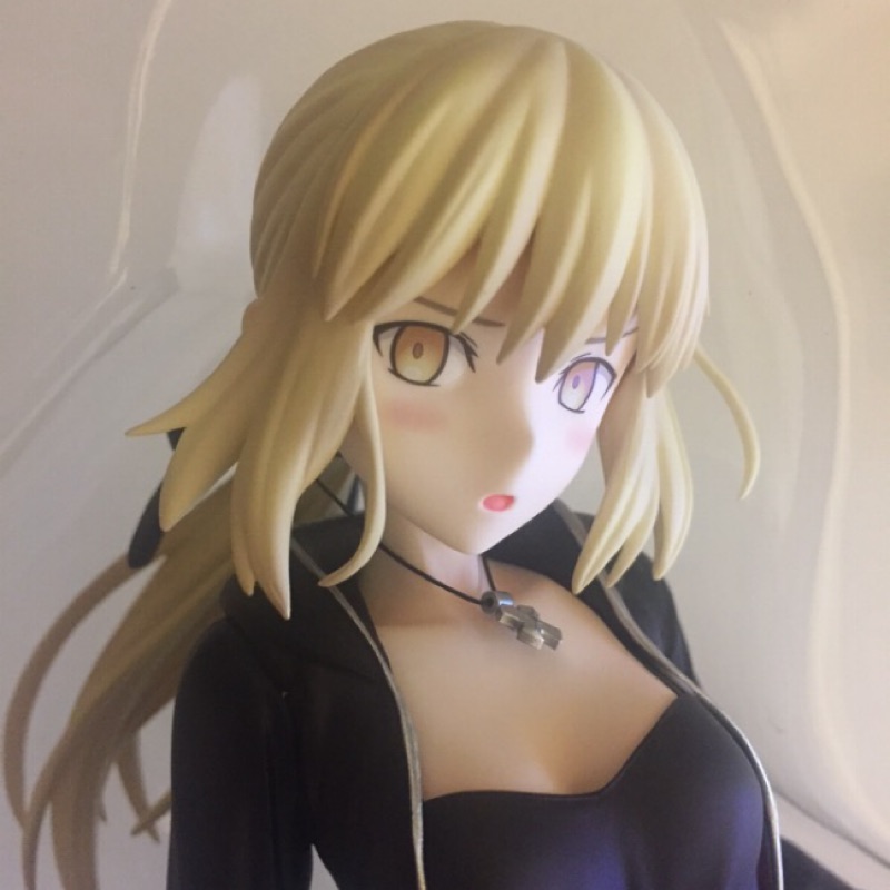 壽屋 黑傻 黑賽巴 黑賽 saber 新宿 特典 害羞臉