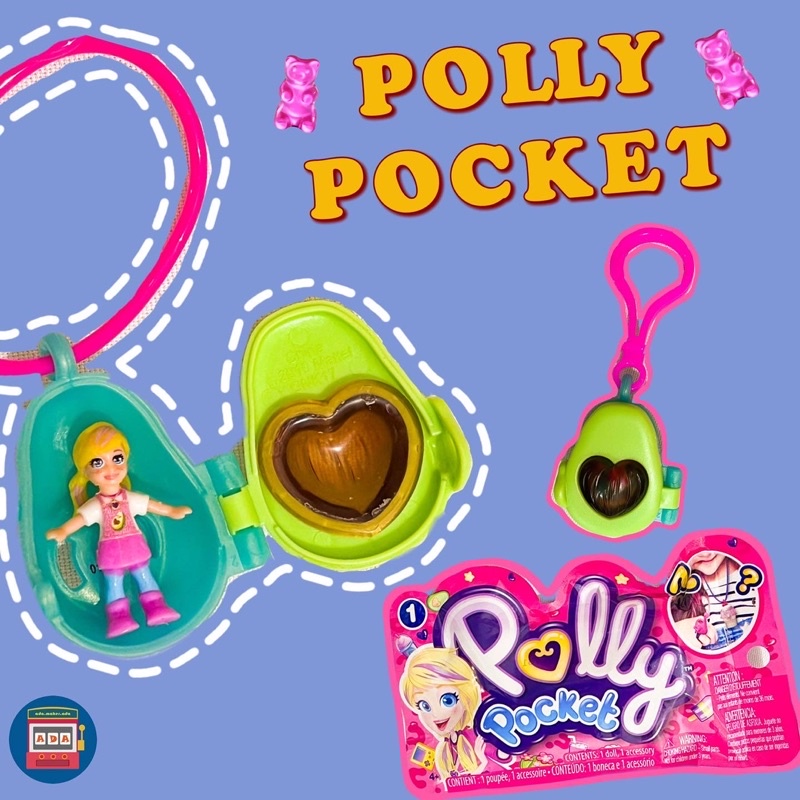 👛Polly Pocket口袋芭比盲包👛 項鍊 戒指 口袋芭比 美泰公司 玩具 吊飾 掛件 盲盒