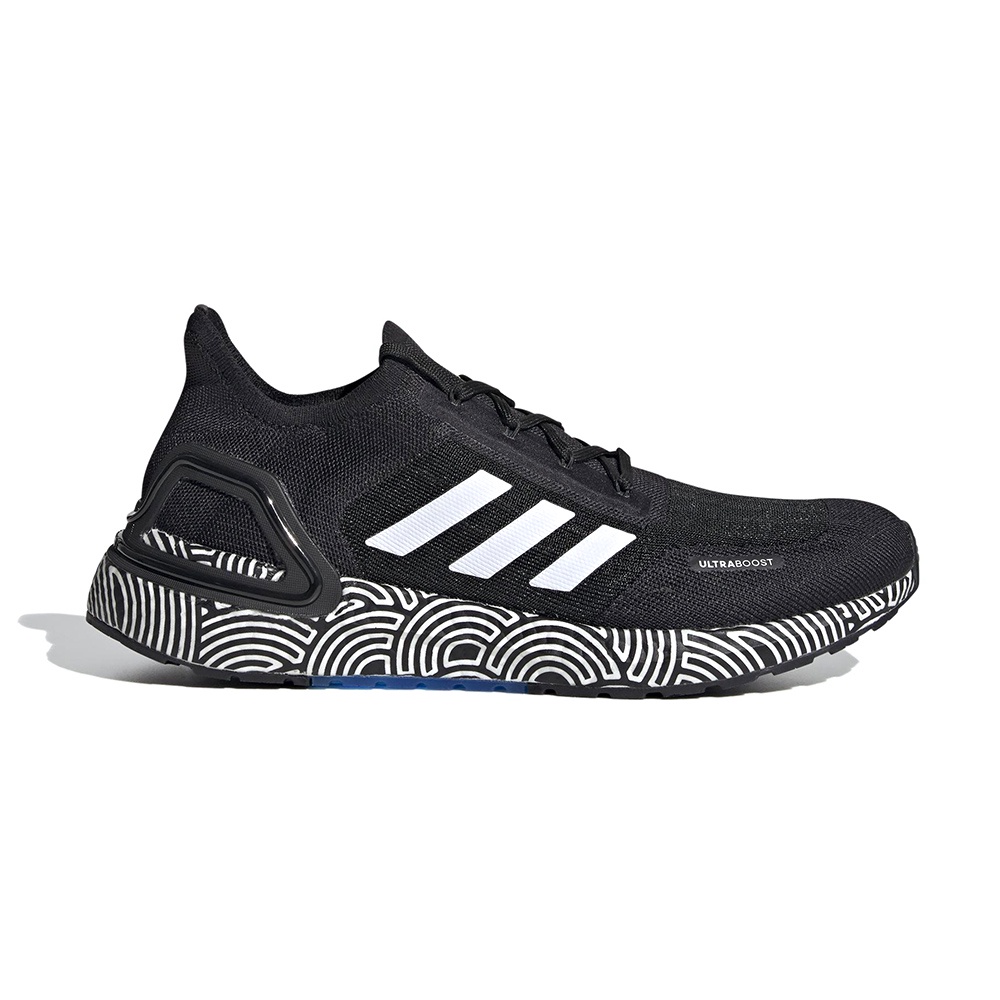 Adidas ULTRABOOST S.RDY TYO 男 黑白 網布 透氣 慢跑鞋 FX0030