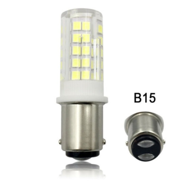 B15 燈泡 LED 5W【台灣現貨】白光/暖白光 適用110V電壓