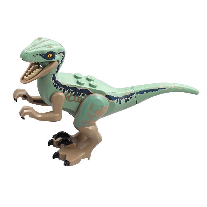 公主樂糕殿 LEGO 75928 2018年 侏儸紀 恐龍 迅猛龍 小藍 沙綠色 綠色