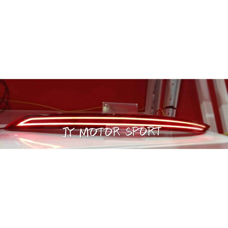 小傑車燈－NEW SUPER ELANTRA 領動 光導 LED 雙功能 後保桿 反光片 光柱 2017 2018