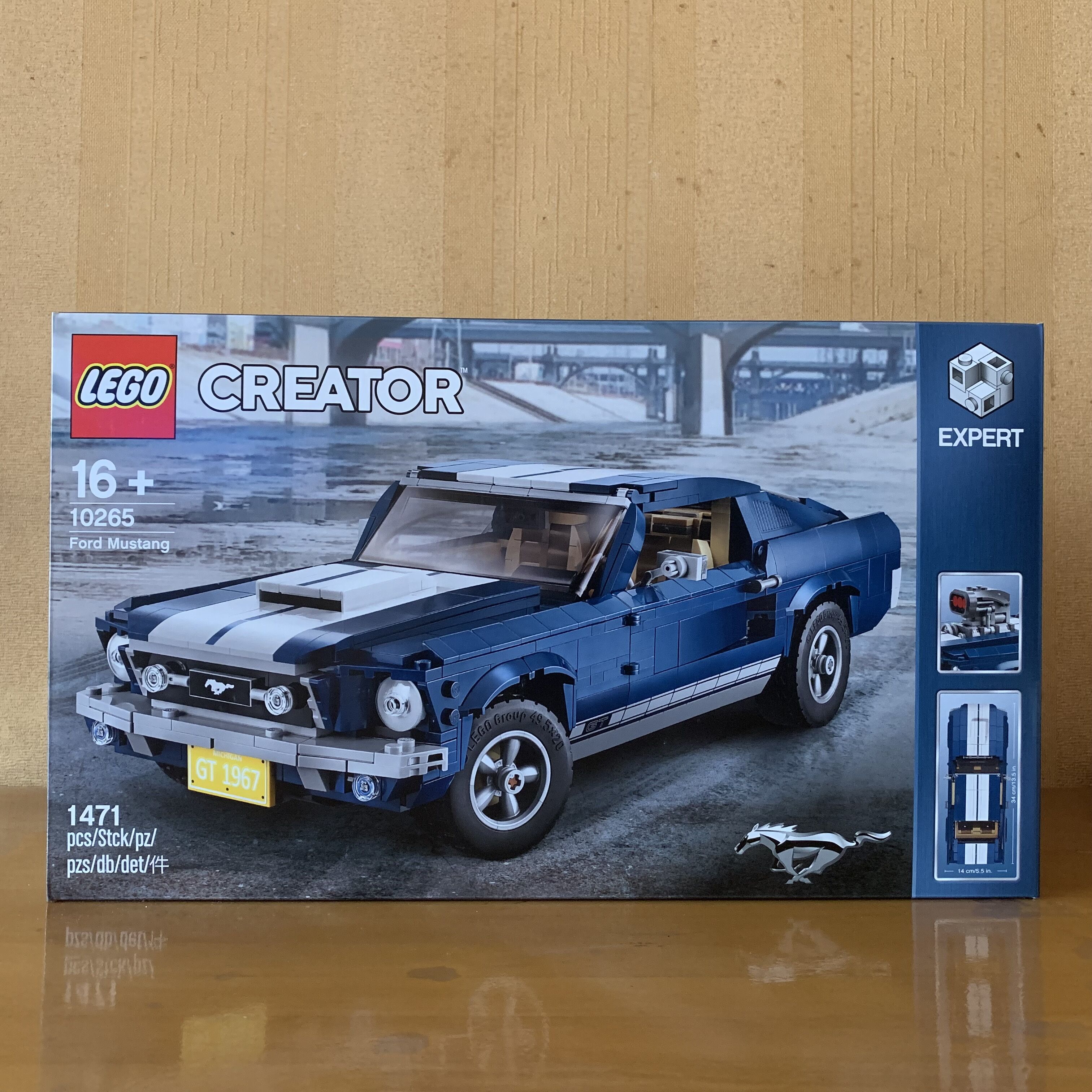 現貨正版樂高lego 積木拼裝玩具福特野馬跑車19 蝦皮購物