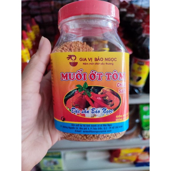 Muối ớt tôm 辣椒蝦鹽