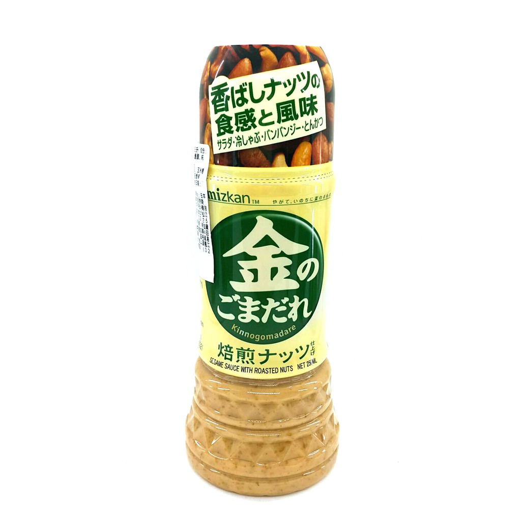 日本 mizkan 味滋康 金芝麻醬 堅果 胡麻醬 沙拉醬 芝麻醬  金胡麻醬  焙煎芝麻