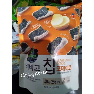 🇰🇷韓國姐姐代購@bibigo 馬鈴薯、玉米海苔脆片