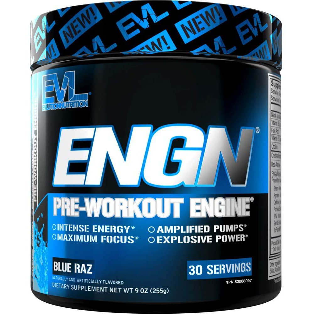 (現貨) EVL EVLution ENGN  Pre Workout 一氧化氮 NO 肌酸 胺基酸 訓練 訓練前
