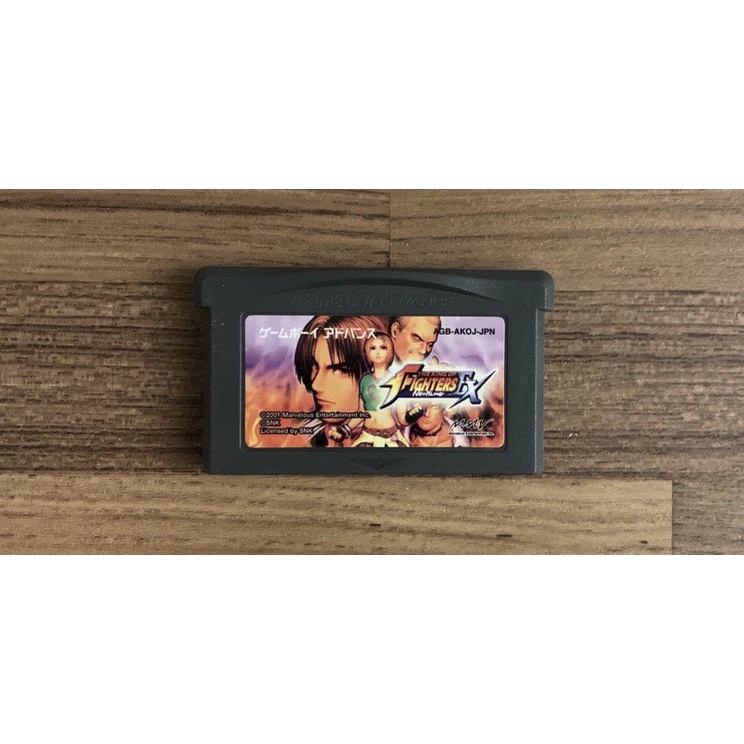 (附卡盒) GameBoy GBA 拳皇EX KOF 格鬥天王 日規 日版 正版卡帶 原版遊戲片 GB