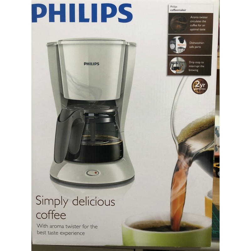 【Philips 飛利浦】Daily滴漏式咖啡機- HD7447
