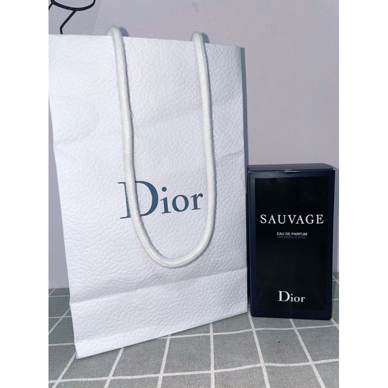 Dior 迪奧 Sauvage 曠野之心 曠野男士淡香水100ml 附禮品袋 使用兩次