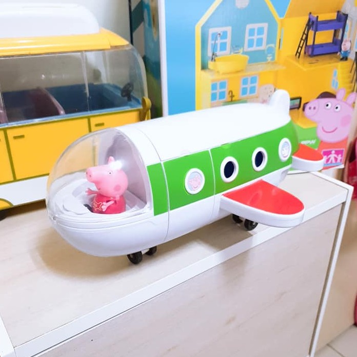 超殺價【Peppa Pig】粉紅豬小妹-旅行飛機●佩佩豬