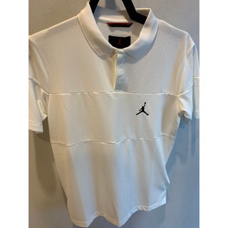 Nike JORDAN 男 短袖 POLO衫 排汗 透氣 休閒 白 穿搭 高爾夫 CJ4705-100