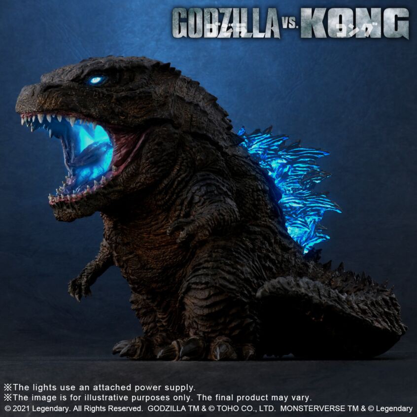 預購｜X-PLUS 哥吉拉 GODZILLA Godzilla vs. Kong 哥吉拉大戰金剛 發光限定ver.