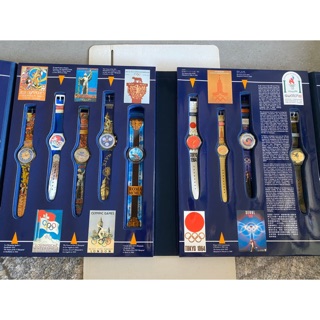 折扣中Swatch奧運Atlanta 珍藏紀念錶收藏1996年