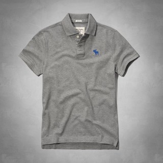 Abercrombie&Fitch; Meacham Lake Polo 中麋鹿款 短袖Polo衫 官網限定 現貨M號