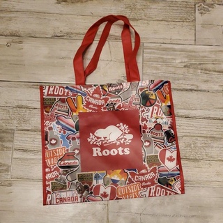 Roots 限量購物袋-大袋